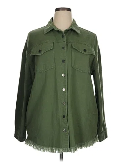 Pre-owned Unbranded Jacket In Green