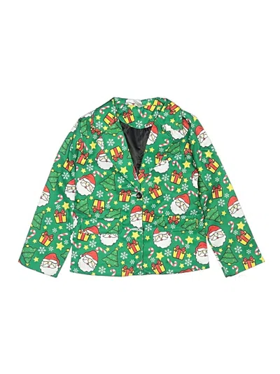 Pre-owned Unbranded Kids' Jacket In Green