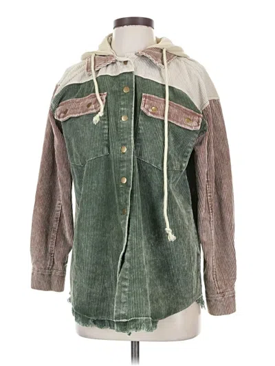 Pre-owned Unbranded Jacket In Green