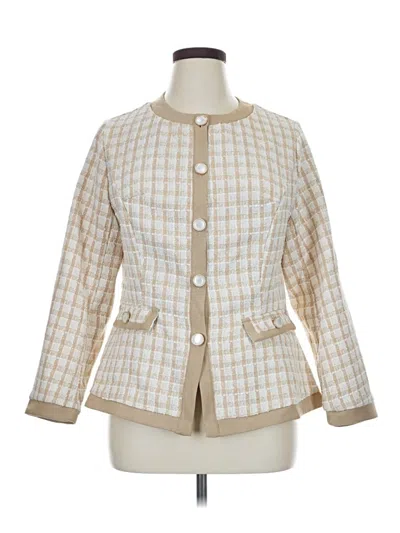 Pre-owned Unbranded Jacket In Ivory