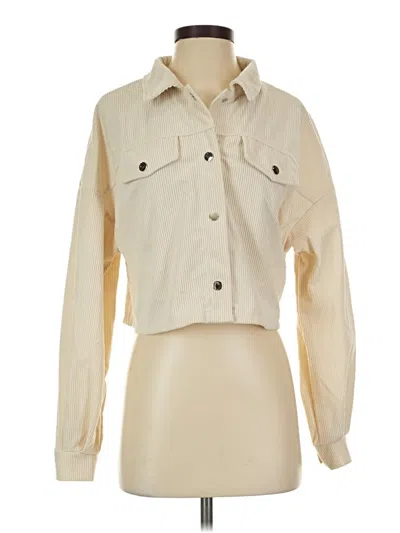 Pre-owned Unbranded Jacket In Ivory