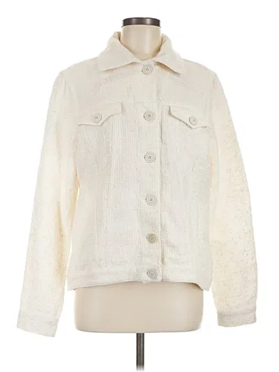 Pre-owned Unbranded Jacket In Ivory