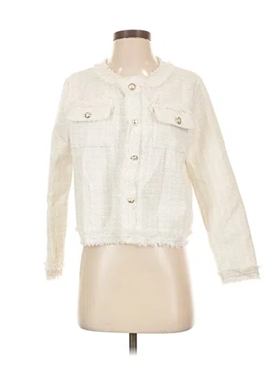 Pre-owned Unbranded Jacket In Ivory