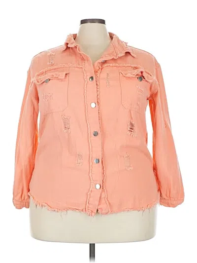 Pre-owned Unbranded Jacket In Orange