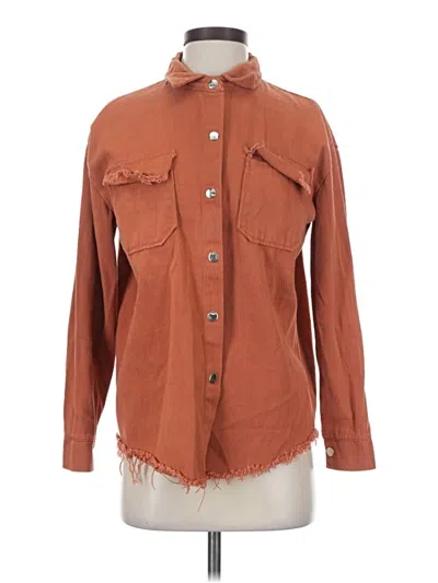 Pre-owned Unbranded Jacket In Orange