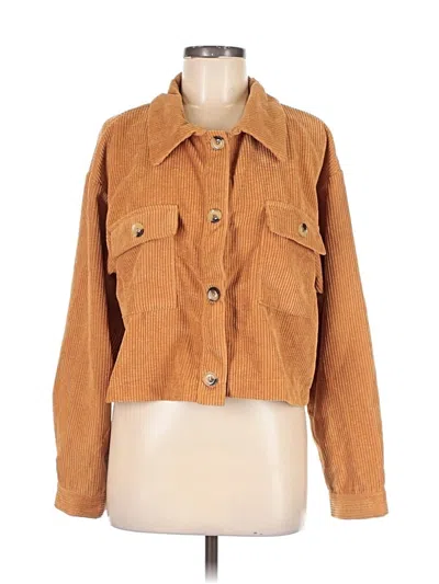 Pre-owned Unbranded Jacket In Orange