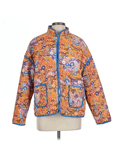 Pre-owned Unbranded Jacket In Orange