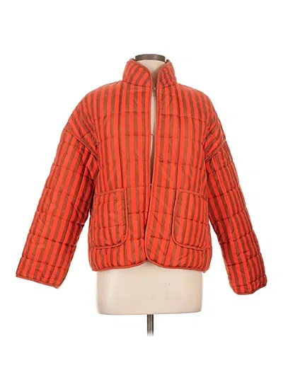 Pre-owned Unbranded Jacket In Orange
