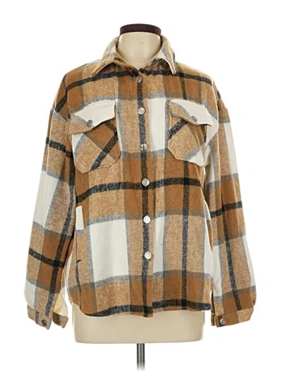 Pre-owned Unbranded Jacket In Orange
