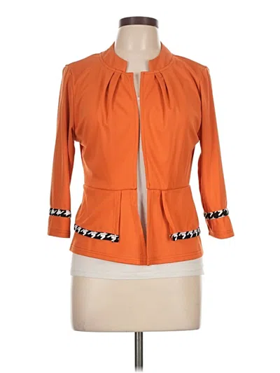 Pre-owned Unbranded Jacket In Orange