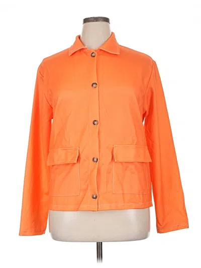 Pre-owned Unbranded Jacket In Orange