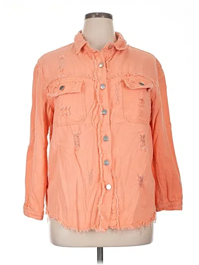 Pre-owned Unbranded Jacket In Orange