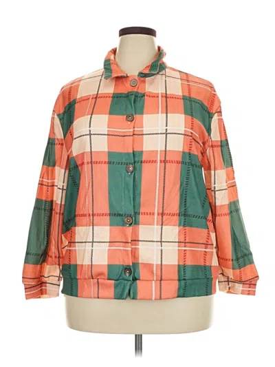 Pre-owned Unbranded Jacket In Orange
