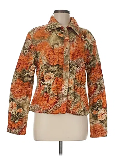Pre-owned Unbranded Jacket In Orange