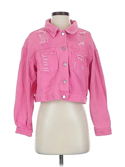 Pre-owned Unbranded Jacket In Pink