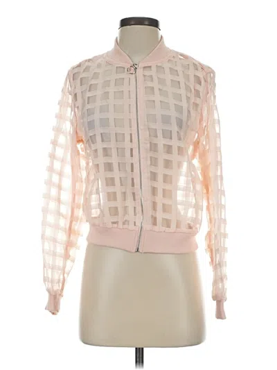 Pre-owned Unbranded Jacket In Pink