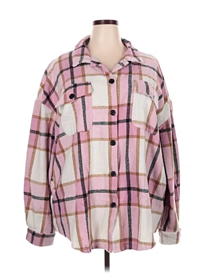 Pre-owned Unbranded Jacket In Pink