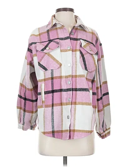 Pre-owned Unbranded Jacket In Pink