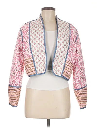 Pre-owned Unbranded Jacket In Pink