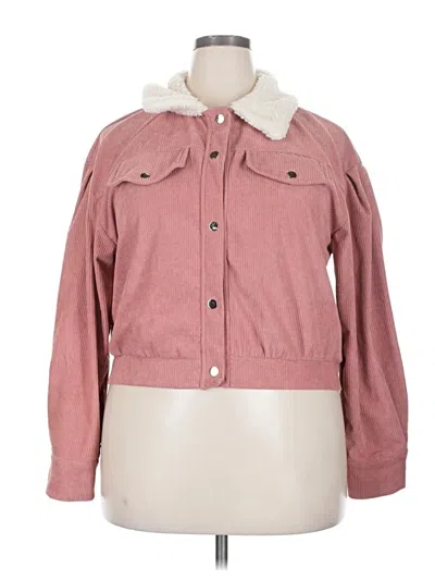 Pre-owned Unbranded Jacket In Pink