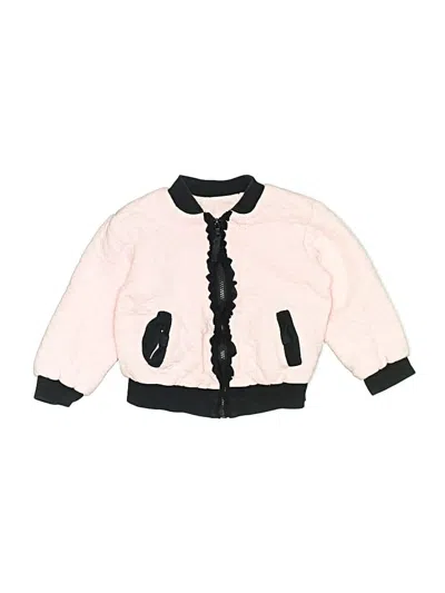 Pre-owned Unbranded Kids' Jacket In Pink