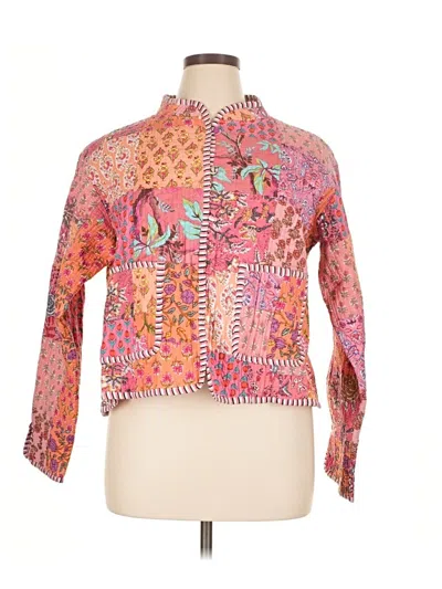 Pre-owned Unbranded Jacket In Pink