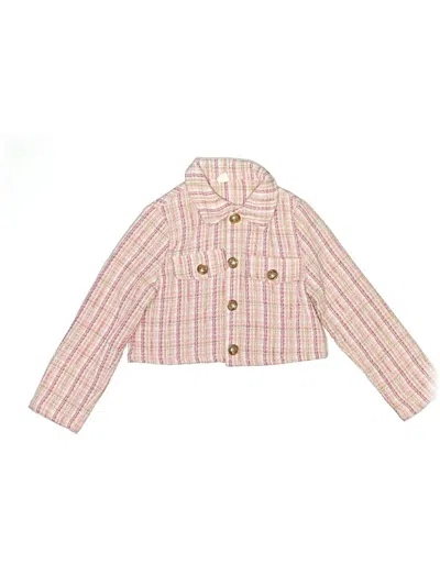 Pre-owned Unbranded Kids' Jacket In Pink