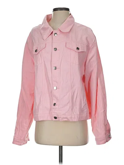 Pre-owned Unbranded Jacket In Pink