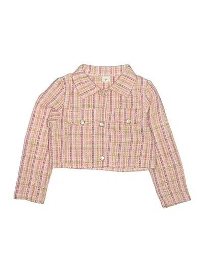 Pre-owned Unbranded Kids' Jacket In Pink