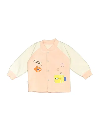 Pre-owned Unbranded Kids' Jacket In Pink