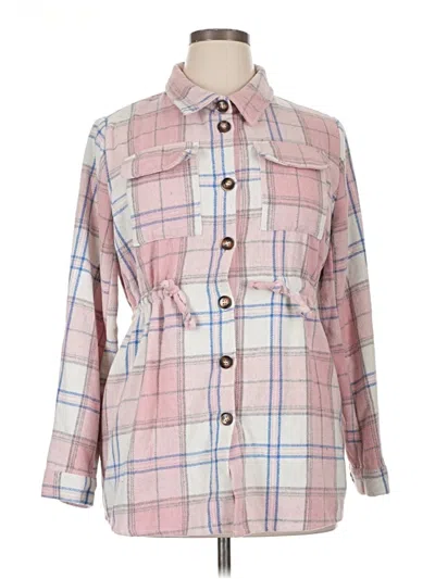 Pre-owned Unbranded Jacket In Pink