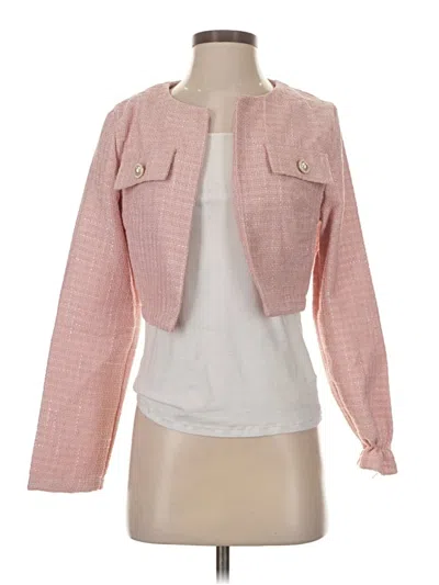 Pre-owned Unbranded Jacket In Pink