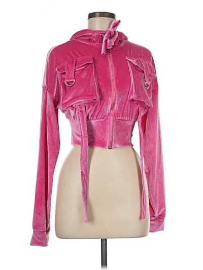 Pre-owned Unbranded Jacket In Pink