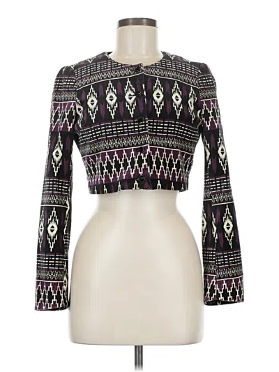 Pre-owned Unbranded Jacket In Purple