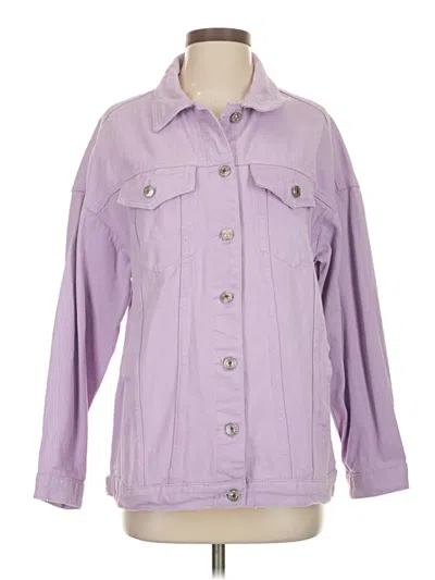 Pre-owned Unbranded Jacket In Purple