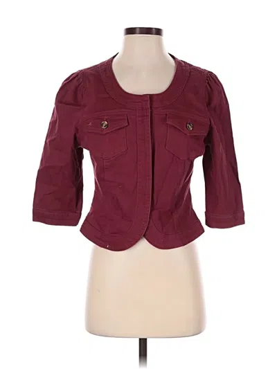 Pre-owned Unbranded Jacket In Purple