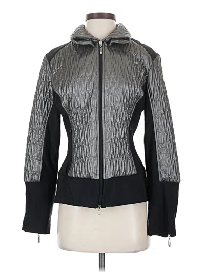 Pre-owned Unbranded Jacket In Silver