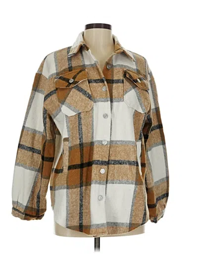 Pre-owned Unbranded Jacket In Tan