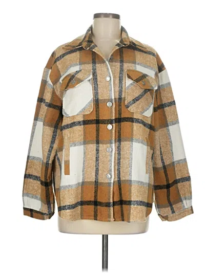 Pre-owned Unbranded Jacket In Tan