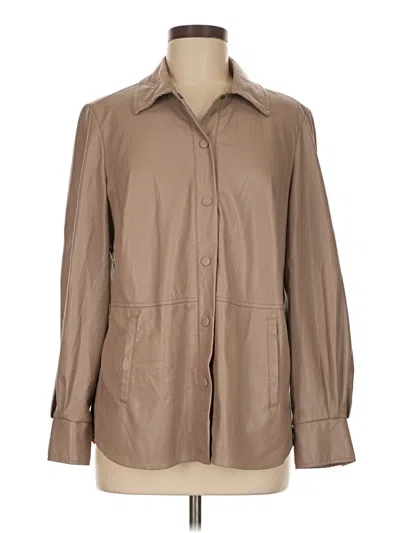 Pre-owned Unbranded Jacket In Tan