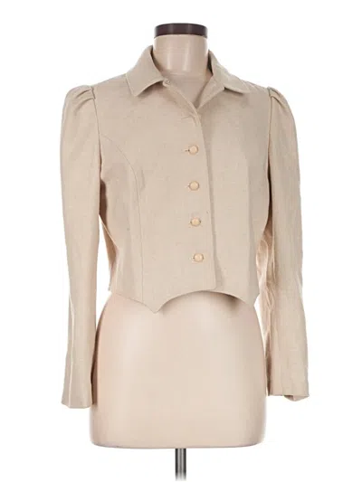 Pre-owned Unbranded Jacket In Tan