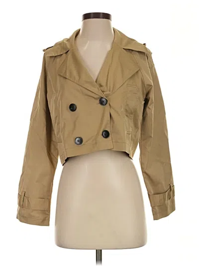Pre-owned Unbranded Jacket In Tan