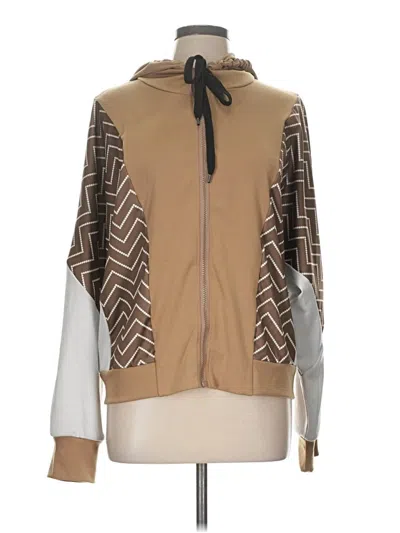 Pre-owned Unbranded Jacket In Tan