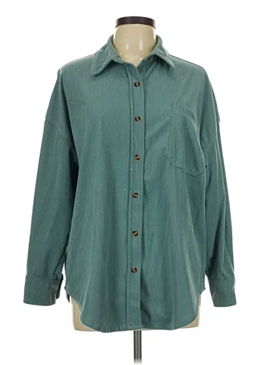 Pre-owned Unbranded Jacket In Teal