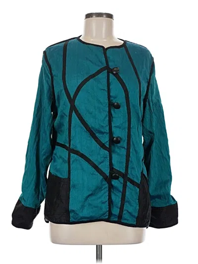 Pre-owned Unbranded Jacket In Teal