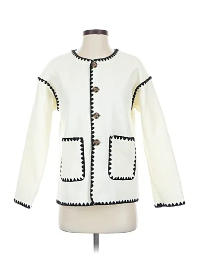Pre-owned Unbranded Jacket In White