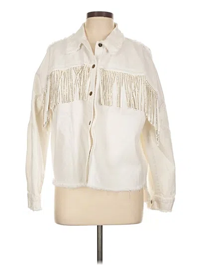 Pre-owned Unbranded Jacket In White