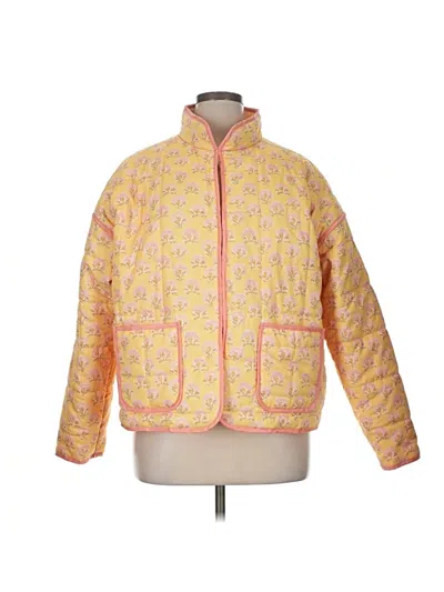 Pre-owned Unbranded Jacket In Yellow