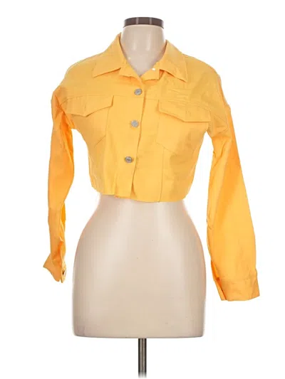 Pre-owned Unbranded Jacket In Yellow