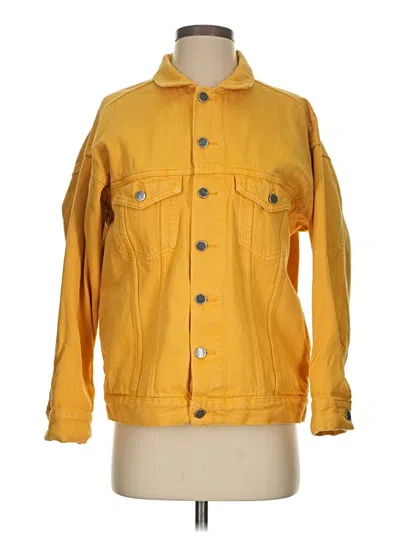 Pre-owned Unbranded Jacket In Yellow